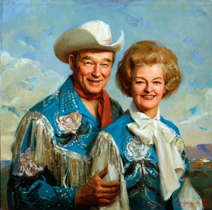 Roy Rogers and Dale Evans | Everett Raymond Kinstler